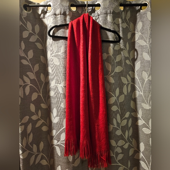Merona Red Scarf - Picture 1 of 4